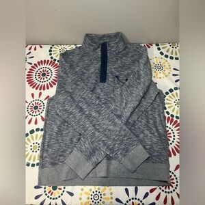 Lucky Brand Blue and Gray Turtleneck Sweater